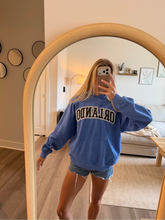 Gildan Tops - Gildan Blue Orlando Pullover Hoodie
